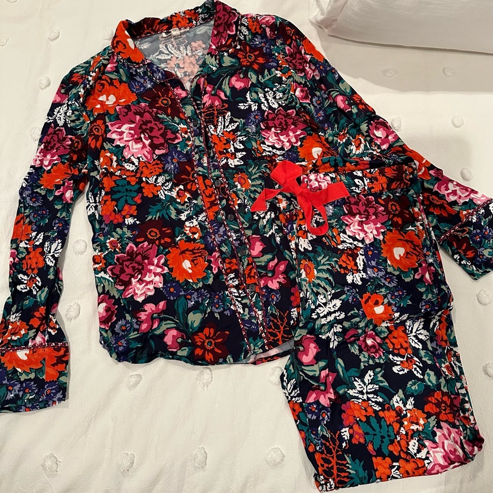Floral Pajama Set